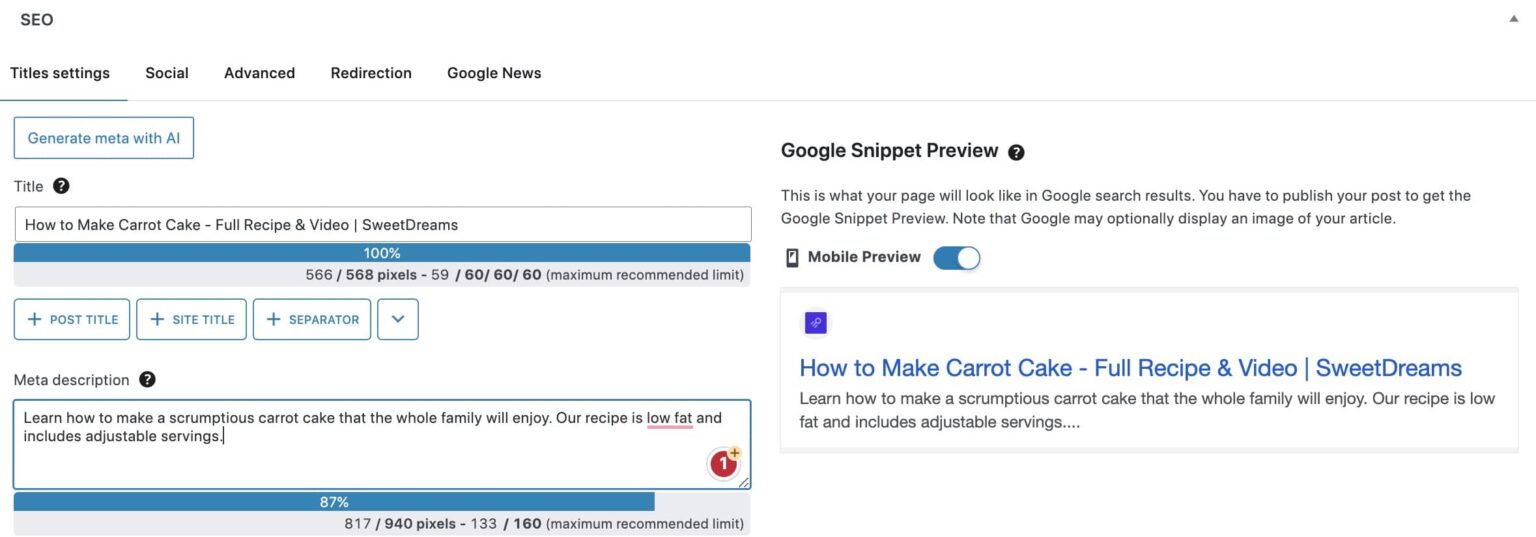 How to Optimize Your WordPress Site's Title Tag - SEOPress