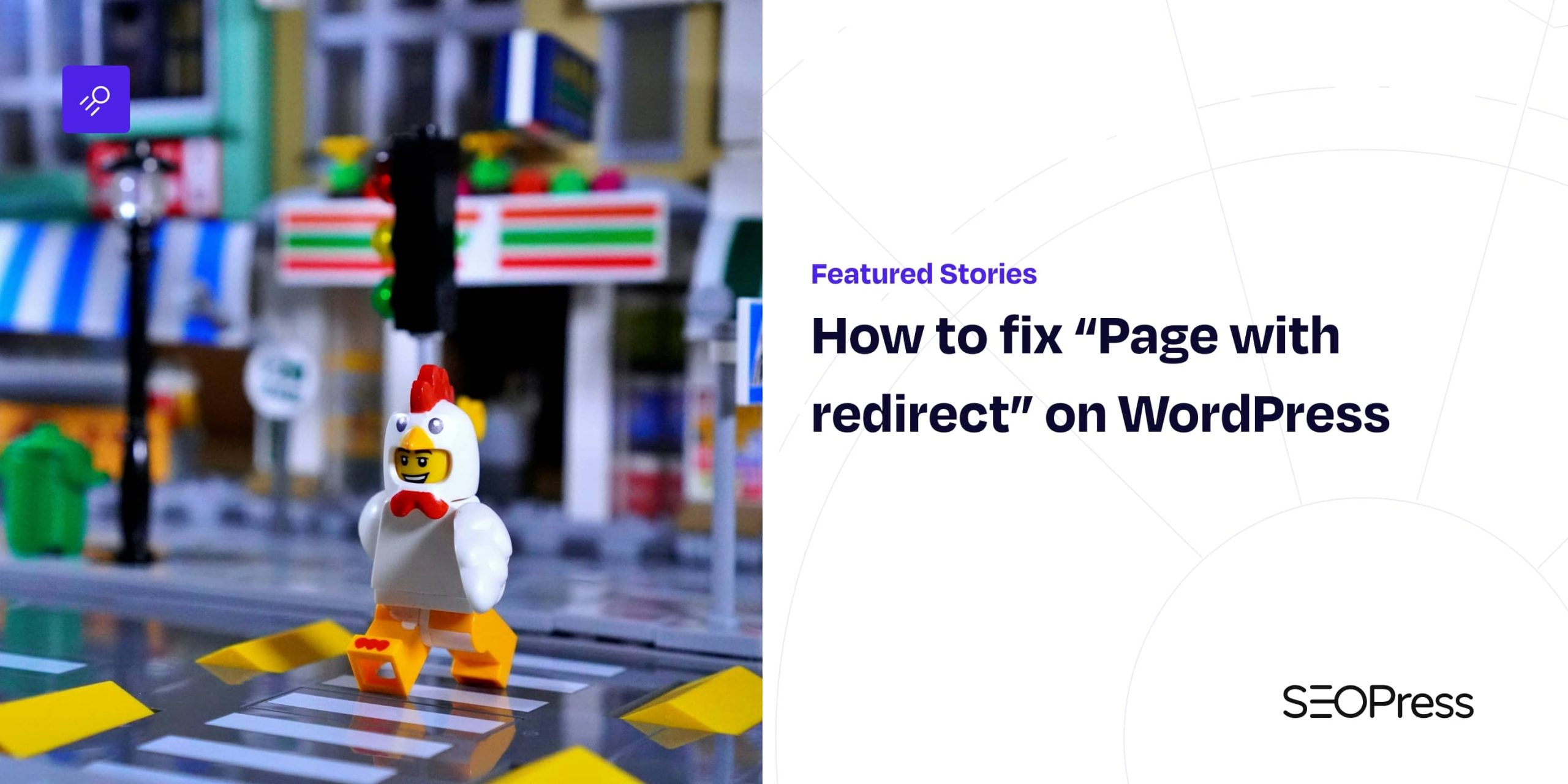 How to fix Page with redirect on WordPress - SEOPress